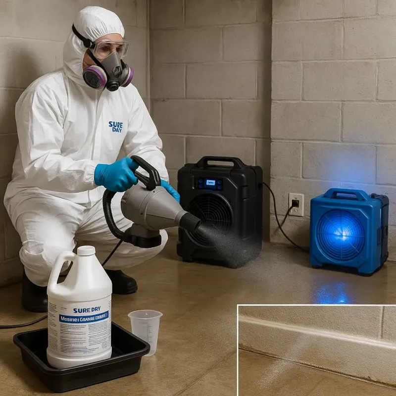 Sanitization and Odor Removal process in Machias, ME