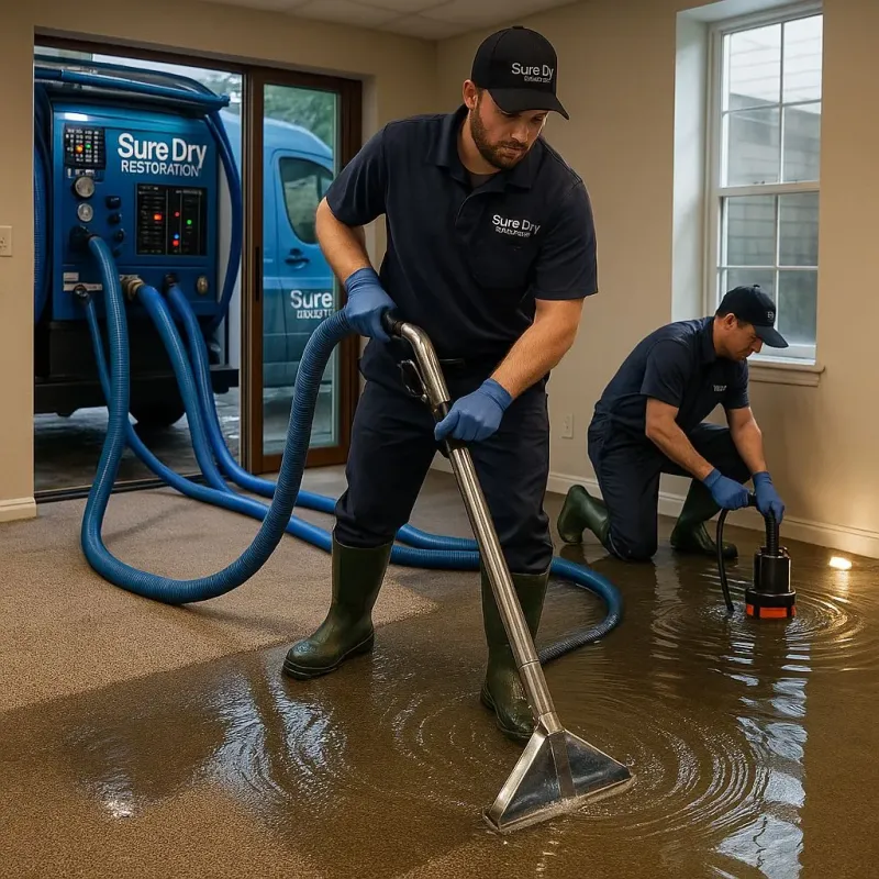 Water Extraction and Removal process in Machias, ME